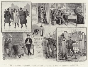Een cadeau van een redacteur uit Zuid-Afrika, een tragedie in Fleet Street